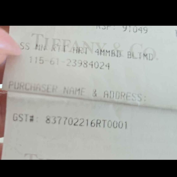 Tiffany & Co. Return to TiffanyHeart Tag Bead Bracelet - MEDIUM 7in - Picture 3 of 3